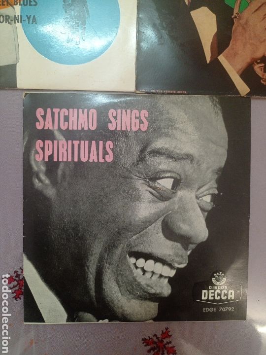 Discos de vinilo: Louis Amstrong 3discos vinilo - Foto 8