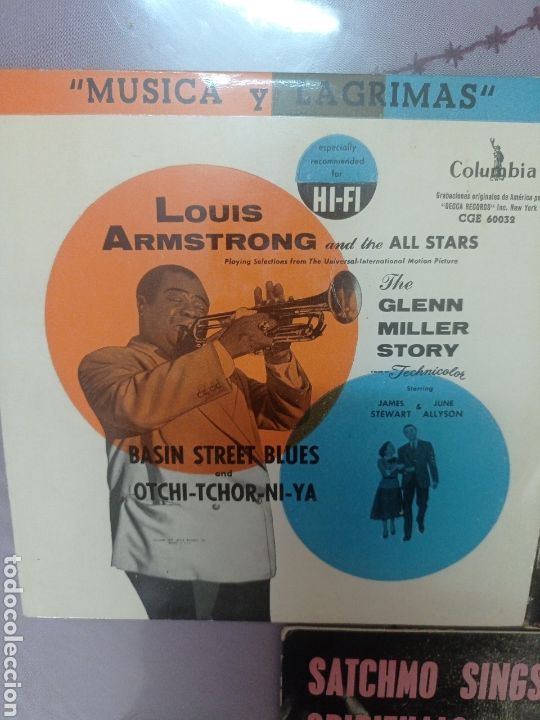 Discos de vinilo: Louis Amstrong 3discos vinilo - Foto 9