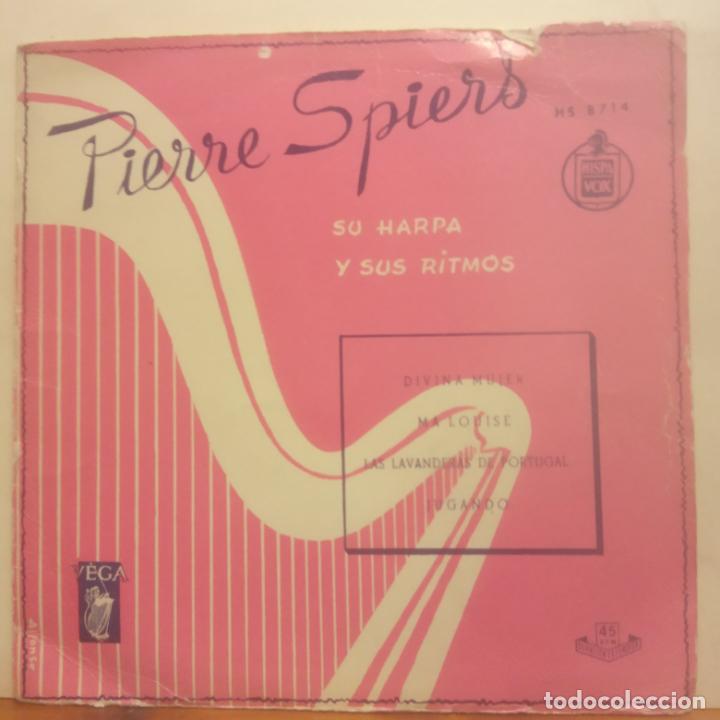 Discos de vinilo: SINGLE. PIERRE SPIERS. HISPAVOX - Foto 1