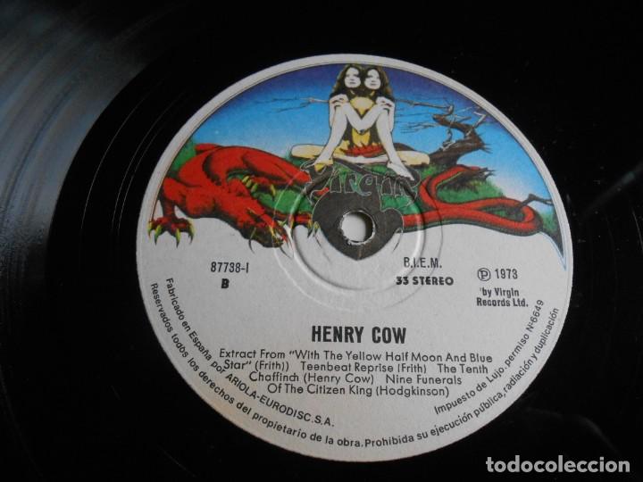 Discos de vinilo: HENRY COW, LP, NIRVANA FOR MICE + 8, A&Ntilde;O 1973 - Foto 4