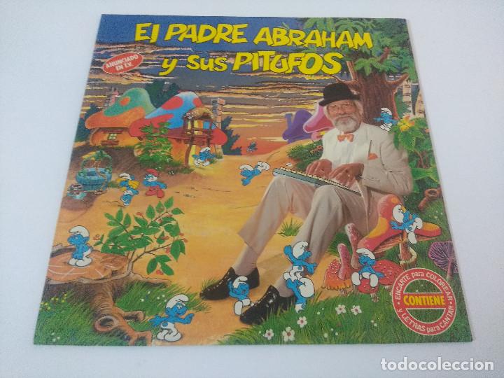 Discos de vinilo: EL PADRE ABRAHAM Y SUS PITUFOS/VINILO. - Foto 1