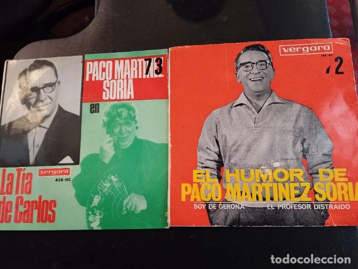 Discos de vinilo: PACO MATINEZ SORIA- LOTE 2 SINGLES - Foto 1