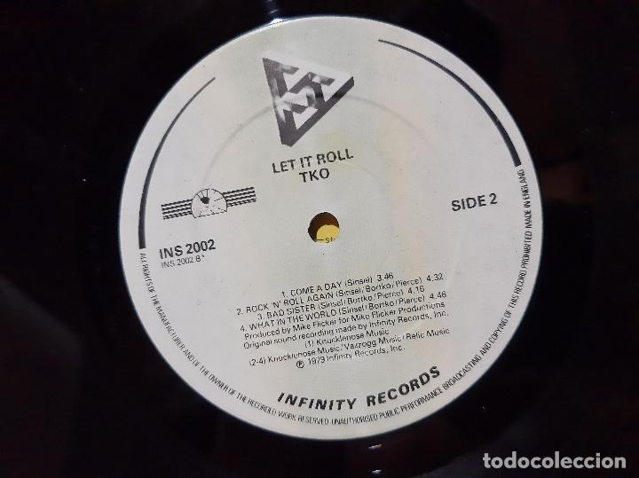 Discos de vinilo: TKO -LET IT ROLL- (1979) LP DISCO VINILO - Foto 2