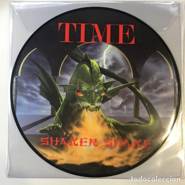Discos de vinilo: Time &ndash; Shaker Shake-SPAIN-2017-MAXI SINGLE-PICTURE-PRECINTADO - Foto 1