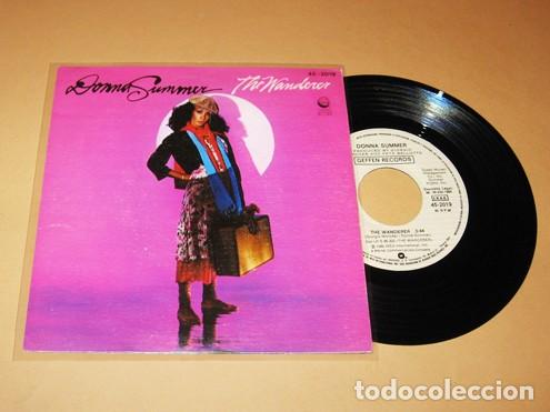 Discos de vinilo: DONNA SUMMER - THE WANDERER - SINGLE - 1980 - Foto 1