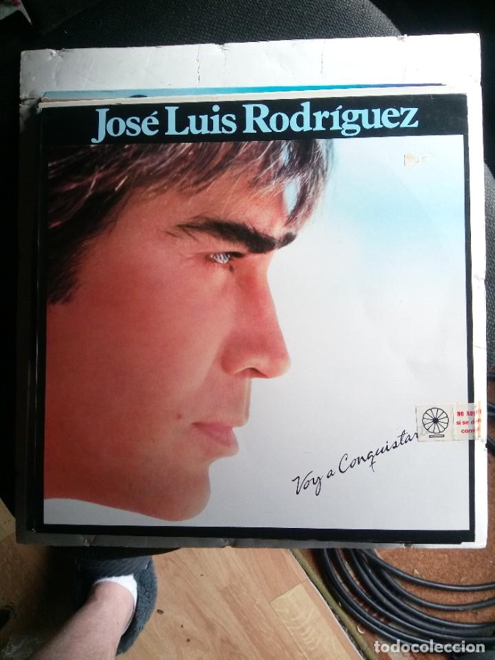 Vinyl records: jose luis rodriguez voy a conquistarte 1984 lp