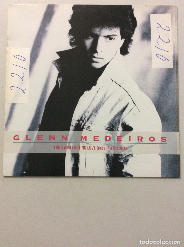 Discos de vinilo: Glenn Medeiros. Long and lasting love. - Foto 1