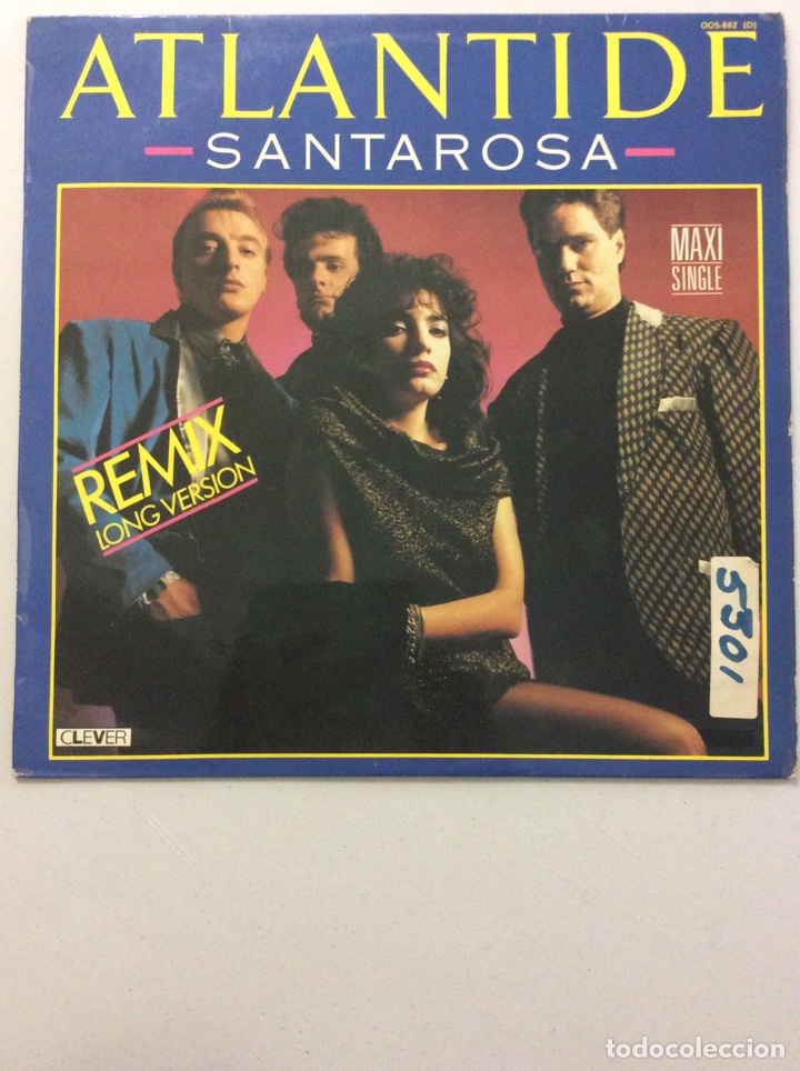 Discos de vinilo: Atlantide. Santarosa. - Foto 1
