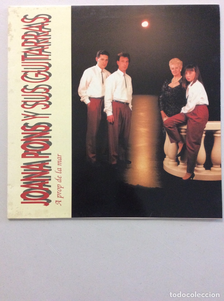 Discos de vinilo: Joana Pons y sus guitarras. A prop de la mar. - Foto 1