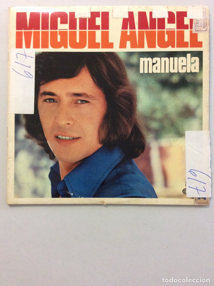 Discos de vinilo: Miguel &Aacute;ngel. Manuela. - Foto 1