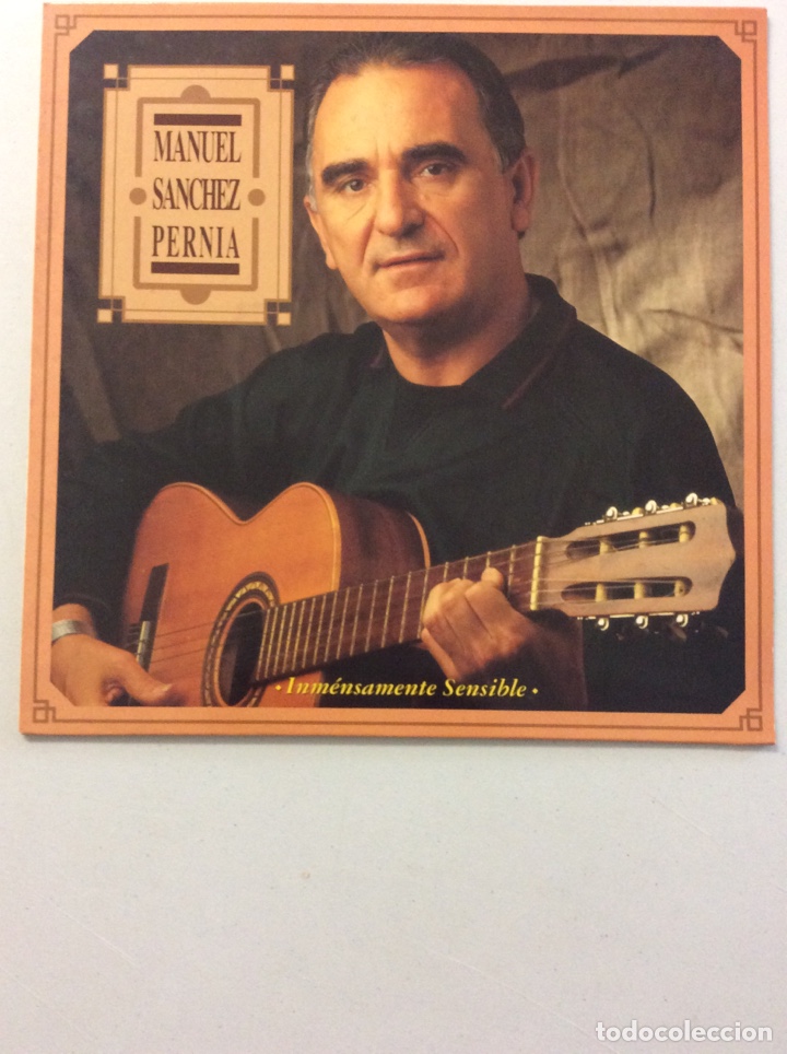 Discos de vinilo: Manuel Sanchez Pernia. Inmensamente sensible - Foto 1