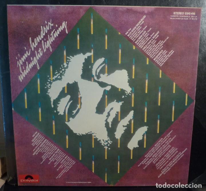 Discos de vinilo: JIMI HENDRIX // MIDNIGHT LIGHTNING // 1975 // (VG VG) // LP - Foto 2