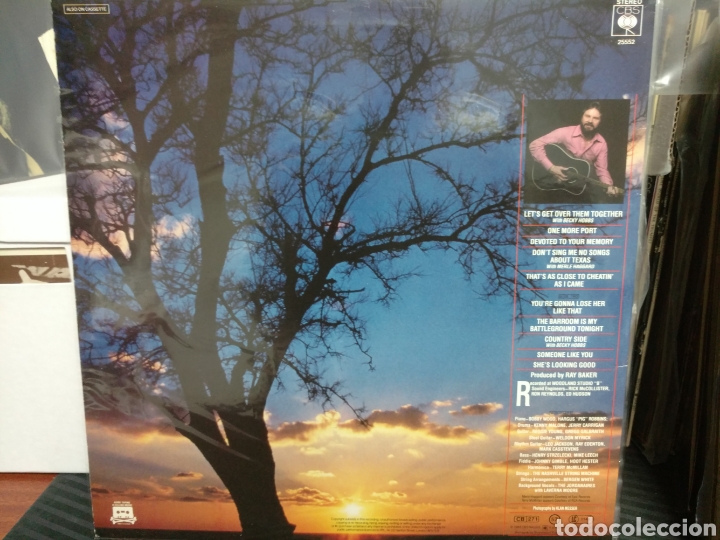 Discos de vinilo: Moe Bandy - Devoted To Your Memory (LP, Album) - Foto 2