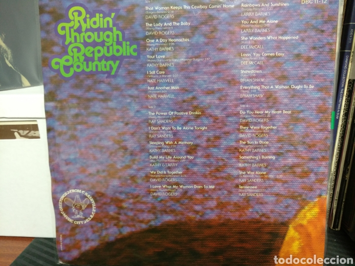 Discos de vinilo: Various - Ridin Through Republic Country (2xLP, Comp) - Foto 2