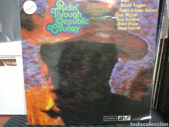 Discos de vinilo: Various - Ridin Through Republic Country (2xLP, Comp) - Foto 1