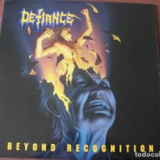 Discos de vinilo: LP DEFIANCE BEYOND RECOGNITION TRASH METAL USA NUEVO. Lote 346904283