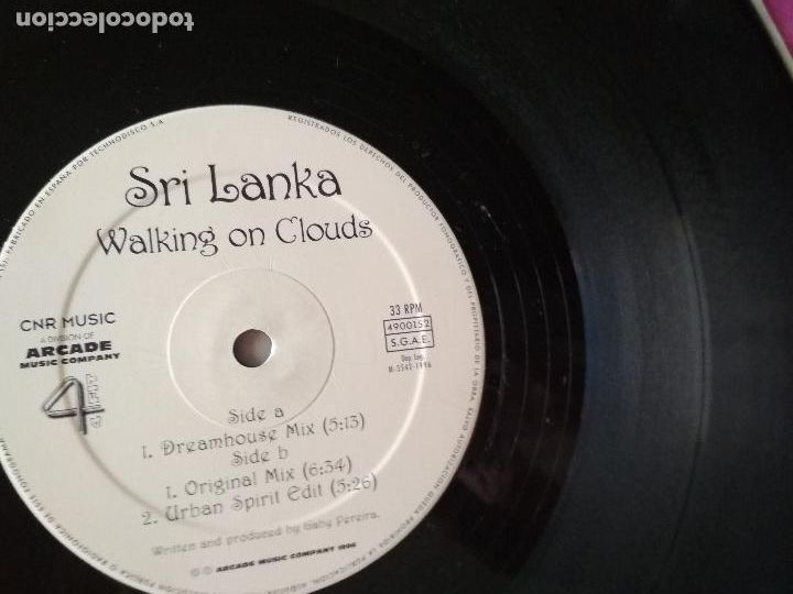 Discos de vinilo: Sri Lanka &ndash; Walking On Clouds, 1996 - Foto 2
