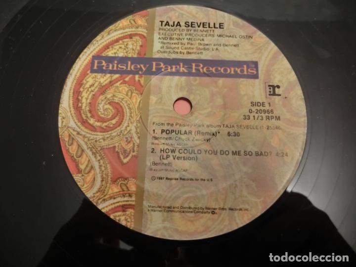 Discos de vinilo: TAJA SEVELLE - POPULAR - Foto 3