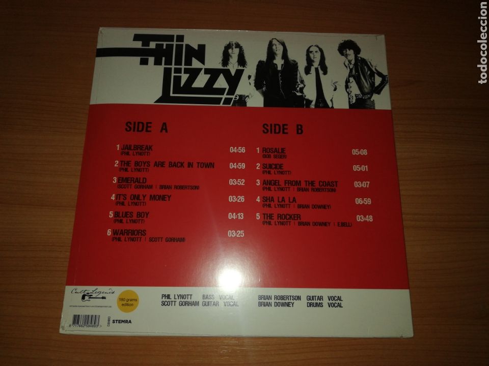 Discos de vinilo: VINILO DE THIN LIZZY - THE BOYS ARE BACK - PRECINTADO - VER CONDICIONES DE VENTA - Foto 2