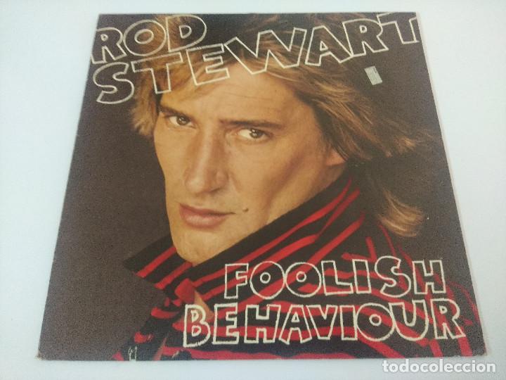 Discos de vinilo: ROD STEWART/FOOLISH BEHAVIOUR/VINILO. - Foto 1