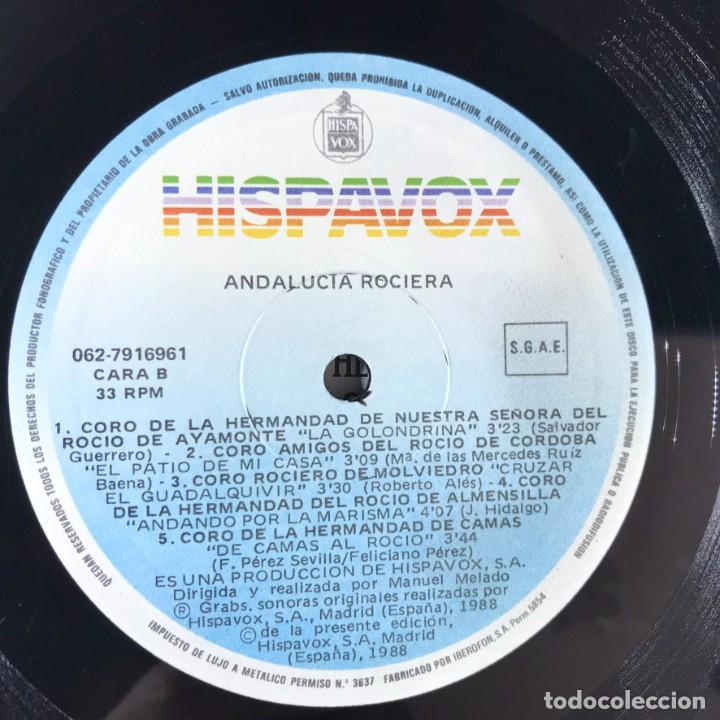 Discos de vinilo: Various &ndash; Andaluc&iacute;a Rociera - Vinyl, LP, Compilation - SPAIN - Foto 8