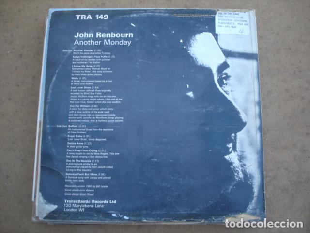 Discos de vinilo: John Renbourn Another Monday - Foto 2