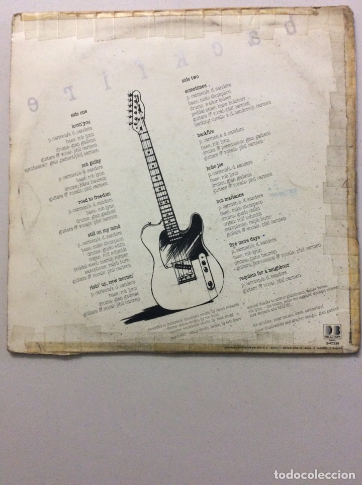 Discos de vinilo: Phil Carmen. Backfire. - Foto 2