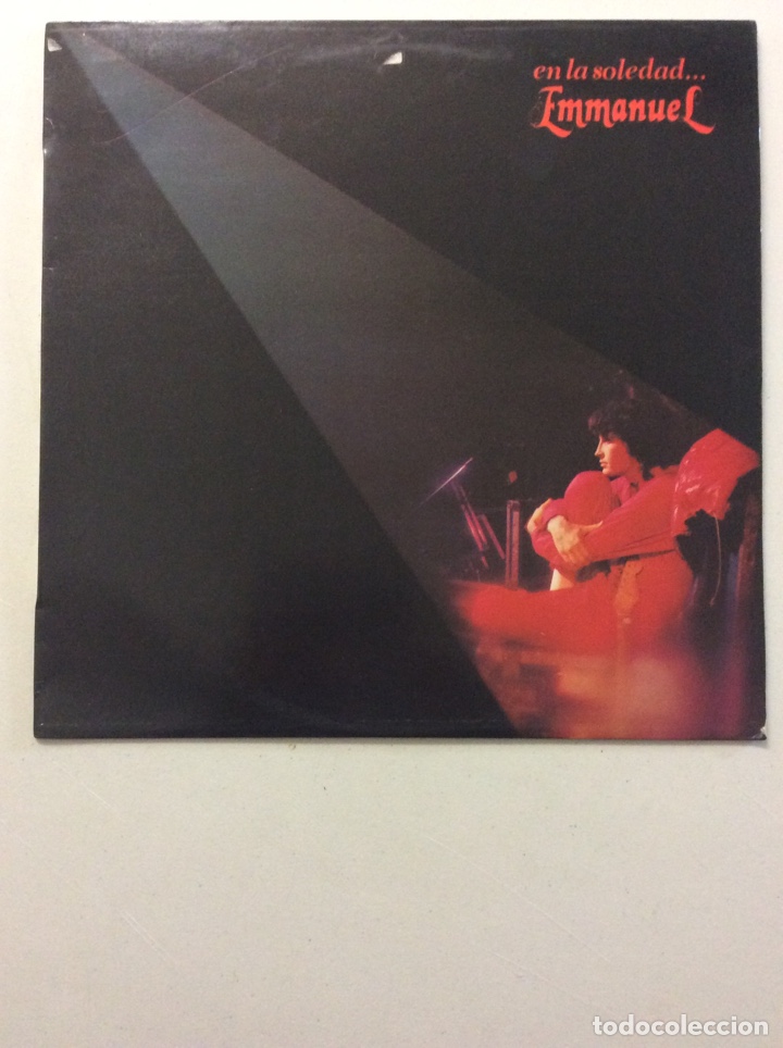 Discos de vinilo: Emmanuel. En la soledad... - Foto 1