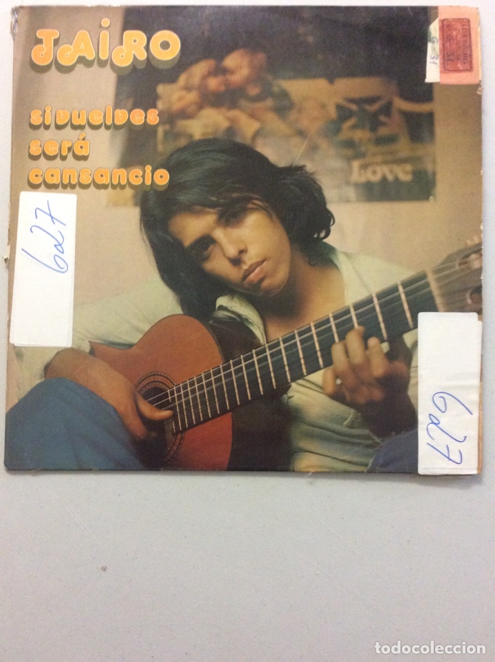 Discos de vinilo: Jairo. Si vuelves ser&aacute; cansancio. - Foto 1