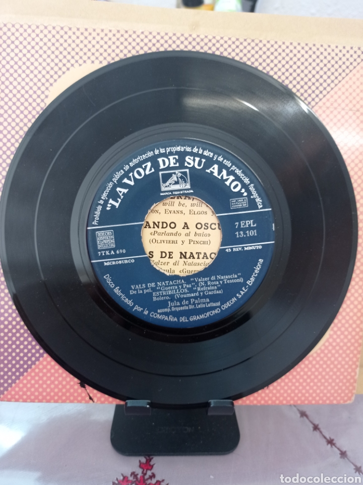 Discos de vinilo: JULA DE PALMA ACOMP.ORQUESTA DIR LELIO LUTTAZZI - Foto 3