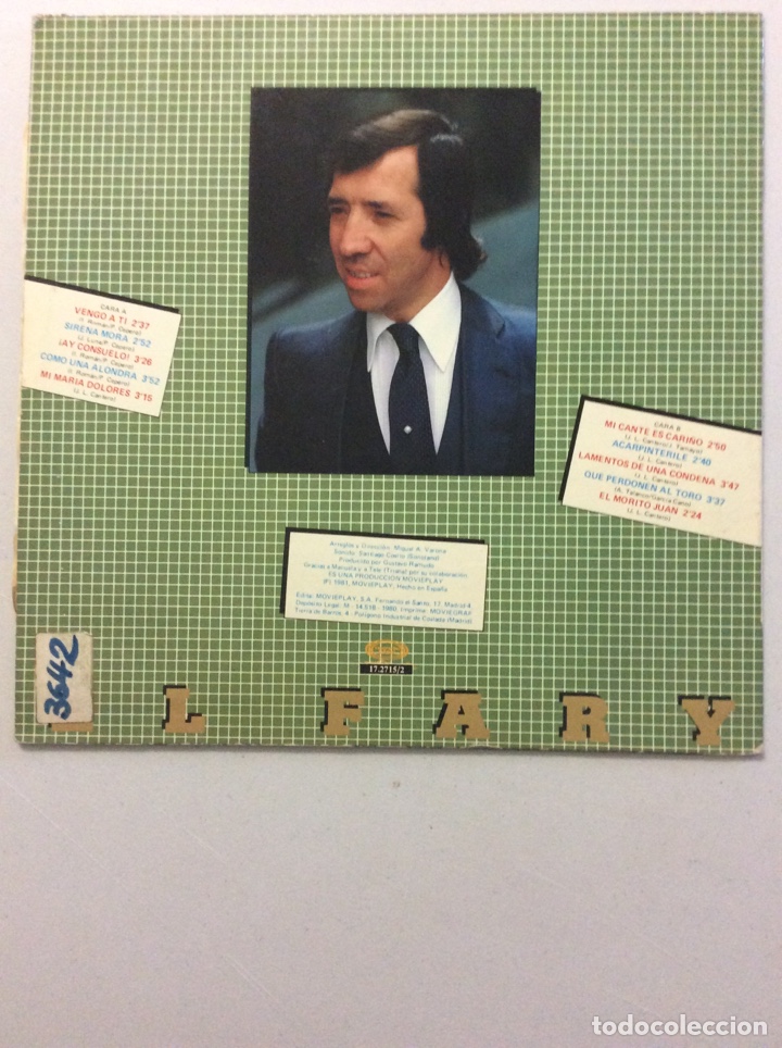 Discos de vinilo: El Fary. - Foto 2