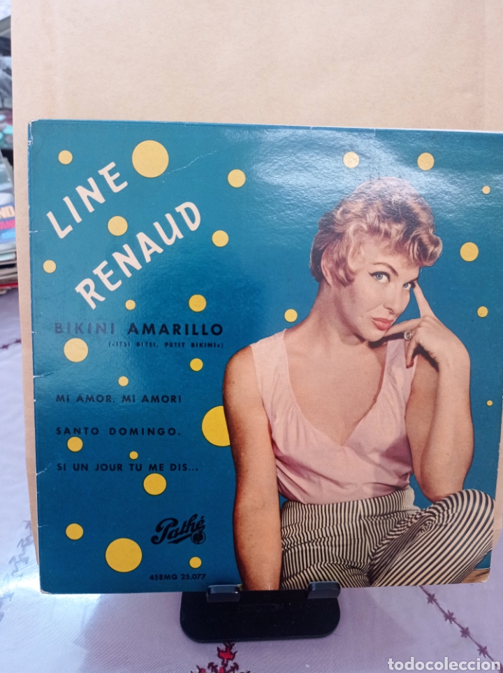 Discos de vinilo: LINE RENAUD BIKINI AMARILLO PATH&Eacute; - Foto 1