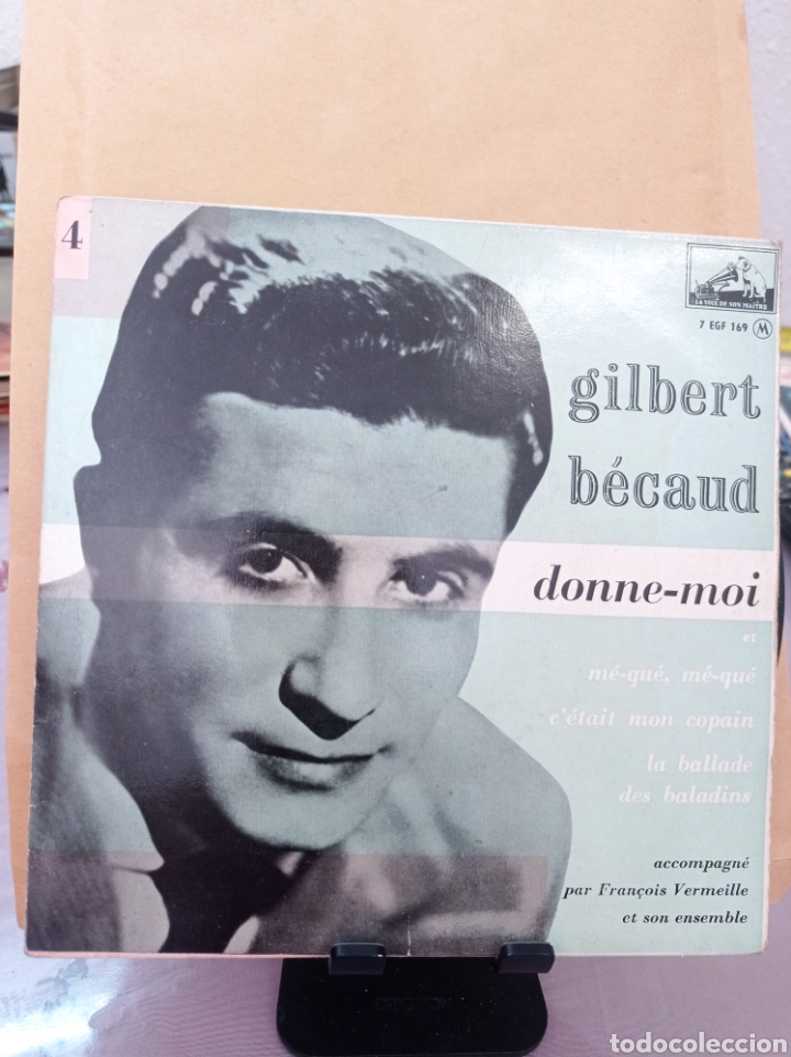 Discos de vinilo: GILBERT B&Eacute;CAUD DONNE-MOI - Foto 1