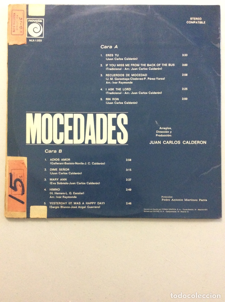Discos de vinilo: Mocedades. - Foto 2