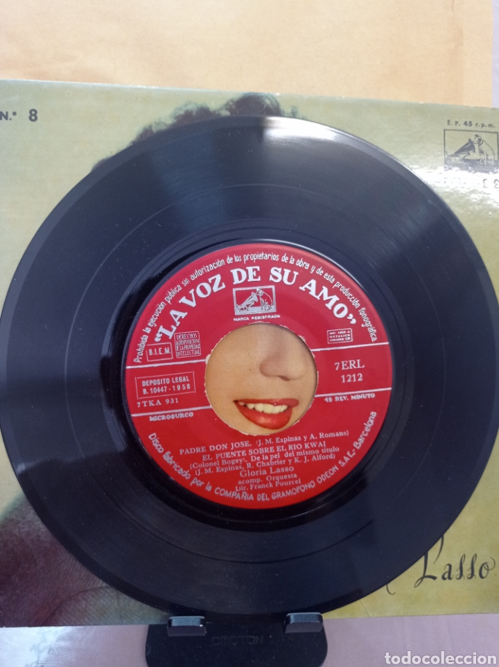 Discos de vinilo: GLORIA LASSO PADRE DON JOS&Eacute;..... - Foto 4