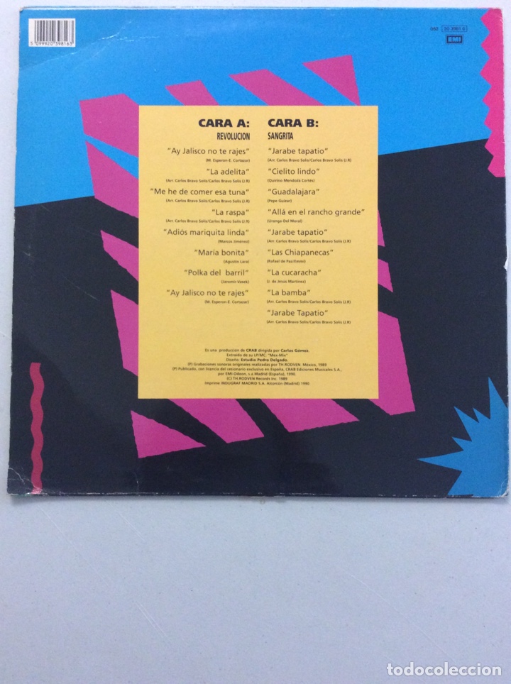 Discos de vinilo: Garibaldi. Revolucion. - Foto 2