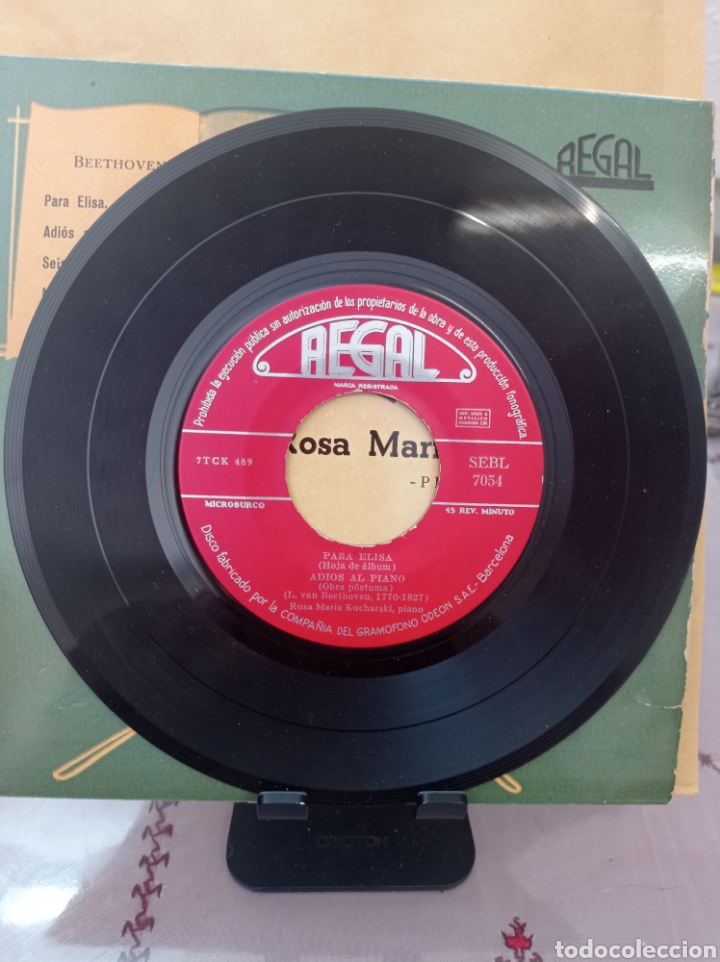 Discos de vinilo: ROSA MAR&Iacute;A KUCHARSKI -PIANO - Foto 3