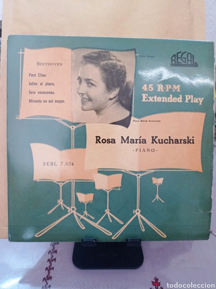 Discos de vinilo: ROSA MAR&Iacute;A KUCHARSKI -PIANO - Foto 1