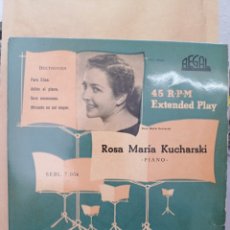 Discos de vinilo: ROSA MARÍA KUCHARSKI -PIANO. Lote 347055563