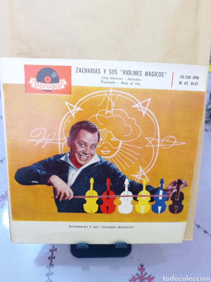 Discos de vinilo: ZACHARIAS Y SUS VIOLINES M&Aacute;GICOS - Foto 1
