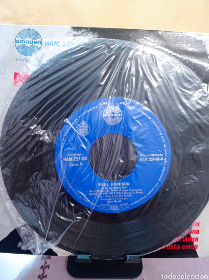 Discos de vinilo: PAUL ROBESON EN EL CARNEGIE HALL - Foto 4