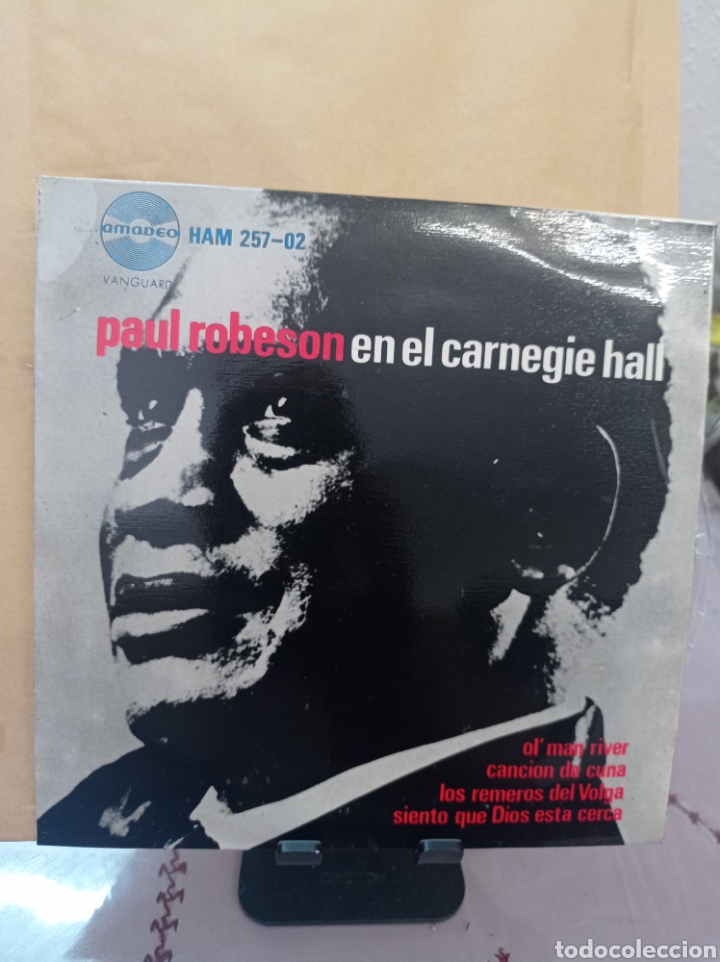 Discos de vinilo: PAUL ROBESON EN EL CARNEGIE HALL - Foto 1