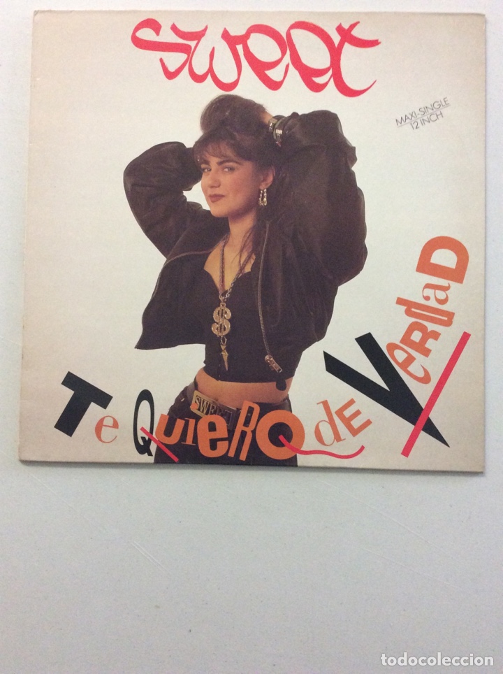 Discos de vinilo: Sweet. Te quiero de verdad. - Foto 1
