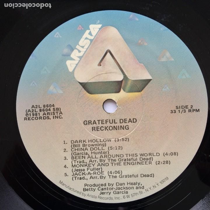 Discos de vinilo: Grateful Dead &ndash; Reckoning, 2 LPS, US 1981 Arista* - Foto 8