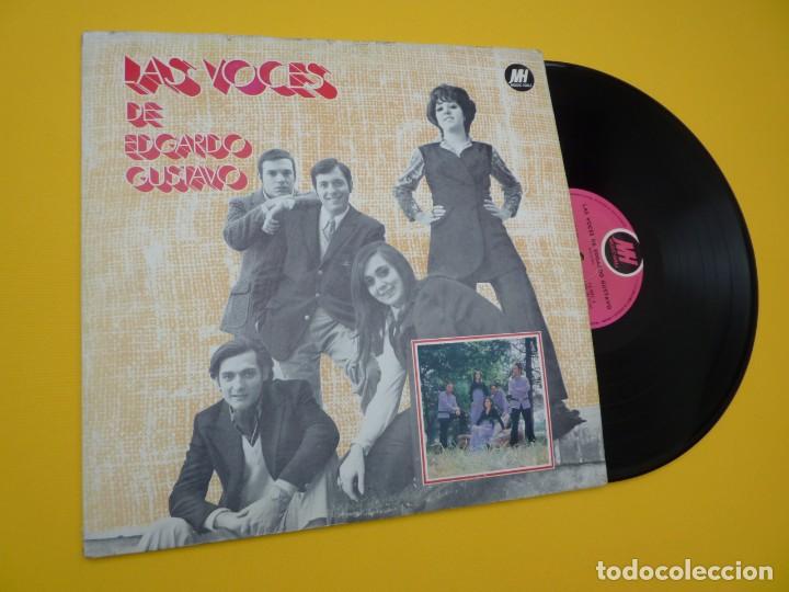 Vinyl records: LP EDGAR GUSTAVO -Las Voces - ARGENTINA Press - 12931 (VG/EX) 5
