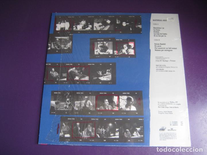 Discos de vinilo: Serrat &ndash; Material Sensible - LP ARIOLA 1989 - SIN ESTRENAR - Foto 2