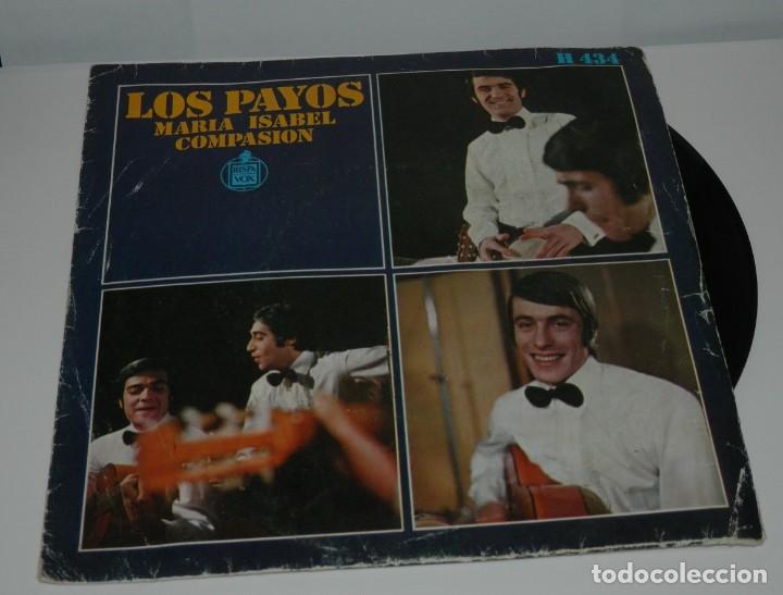 Discos de vinilo: DISCO SINGLE DE VINILLO DE LA BANDA LOS PAYOS - Foto 1