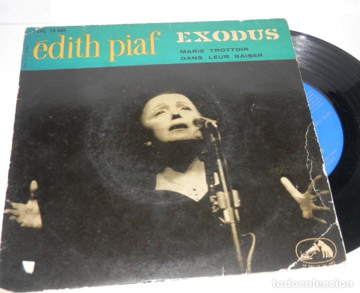 Discos de vinilo: DISCO SINGLE DE VINILLO DE EDITH PIAF - Foto 1