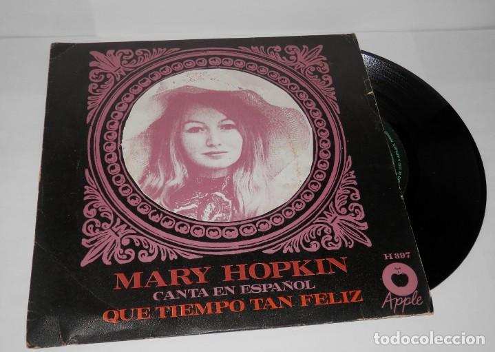 Discos de vinilo: DISCO SINGLE DE VINILLO DE MARY HOPKIN - Foto 1