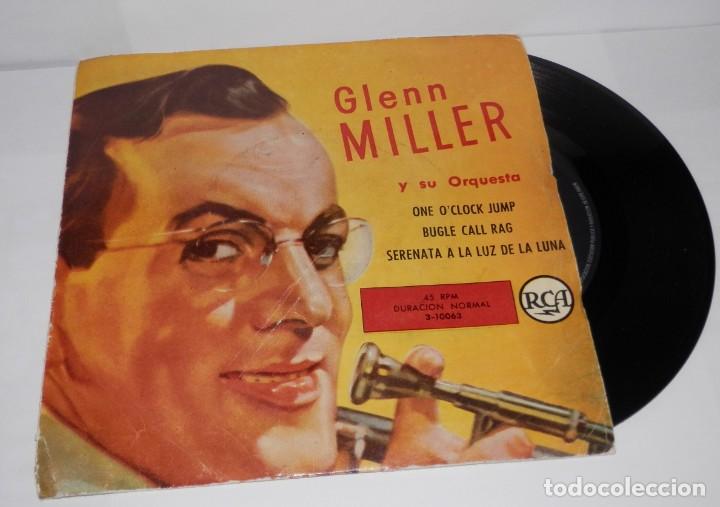 Discos de vinilo: DISCO SINGLE DE VINILLO DE GLENN MILLER - Foto 1